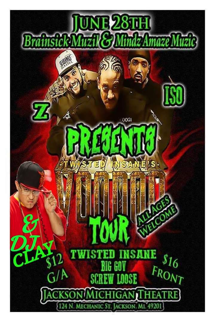 djclay313's tweet photo. Lets Go! June 28th the #TurnUpKing #DjClay has been added to this show only W #TwistedInsane #DaGoldenChild #ISO #Z https://t.co/pxFFijila2