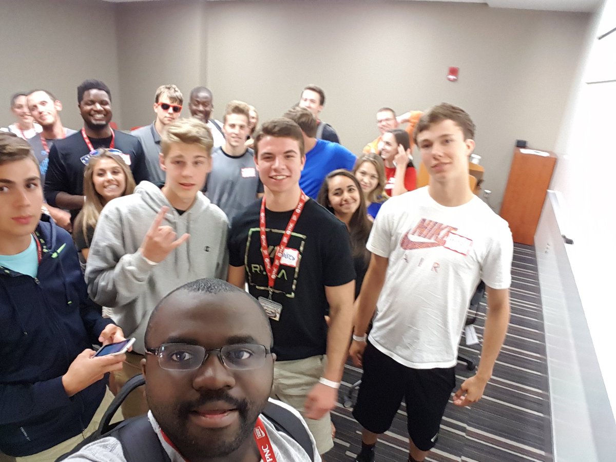 PATyroneJr's tweet photo. #new2iup #asktyrone #iup2020 Diversity was amazing. https://t.co/EtFAYWyaiu