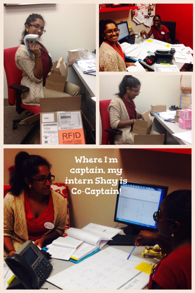 ClaudetteDsmith's tweet photo. Where I'm captain, my intern Shay is Co-Captain! RFID Roll Out Prep!
#D232LivesInBeastMode #T1843TheMachine https://t.co/Tilx28TpLb