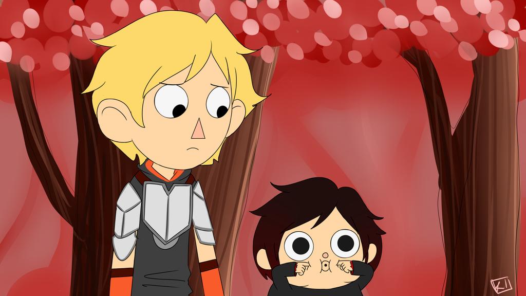 KH__GUY's tweet photo. #RWBY  I have no idea what the crossover is but I love it https://t.co/qmg9KwvBkW