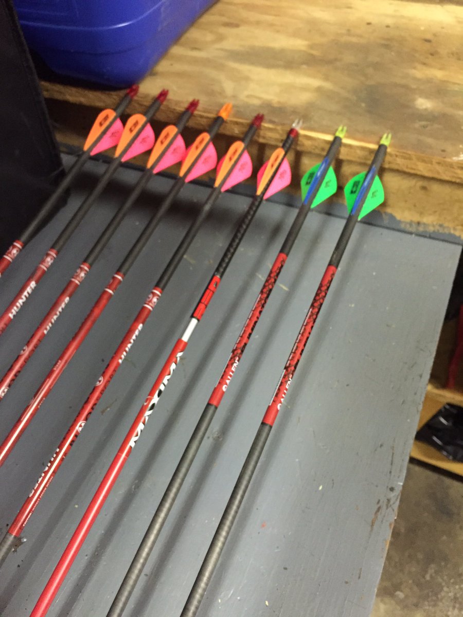 New fletchings are ready to rock!
