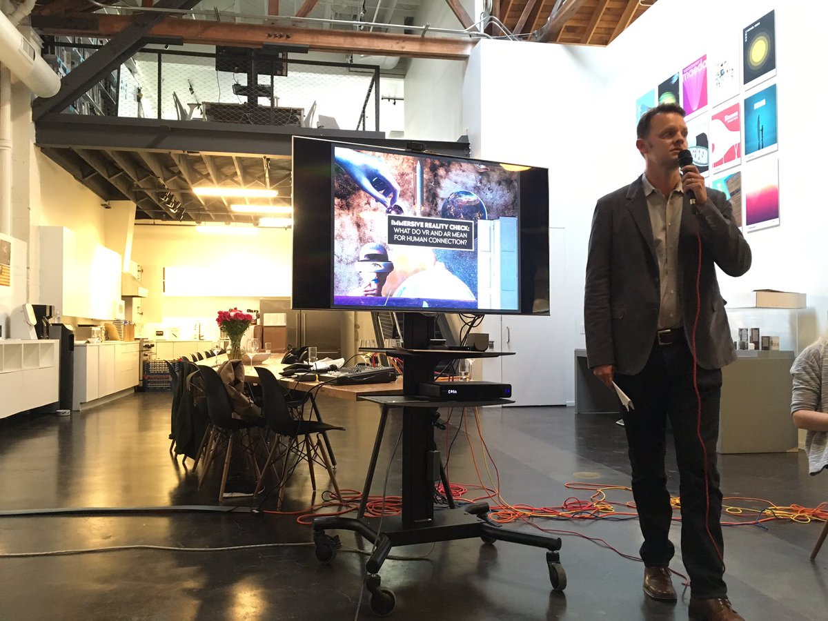 lightslant's tweet photo. Thanks to @sherpafoundry! Immersive Reality Check is getting under way 😎 https://t.co/geSpnebtHt