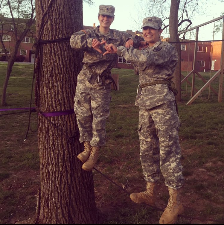 APSUChiOmega's tweet photo. Our sisters, Lethi and Chloe, are spending their summer in the field with APSU ROTC. #apsucHiOMEga #sistersonpurpose https://t.co/PSMbT3GtNm