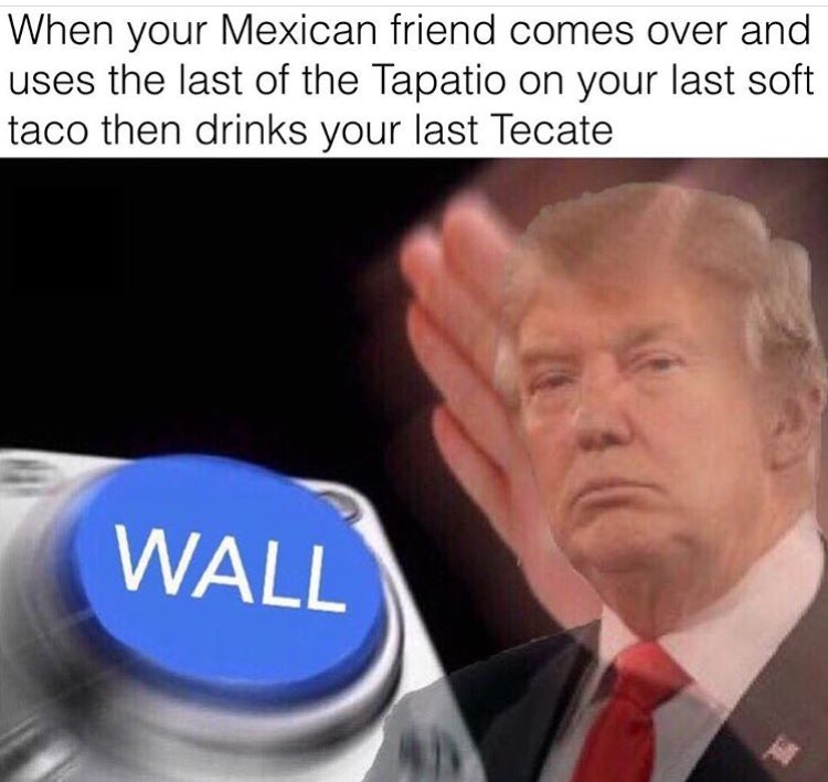 IGiron10's tweet photo. To build a wall or to not build a wall ??? https://t.co/gWjt03UKlp
