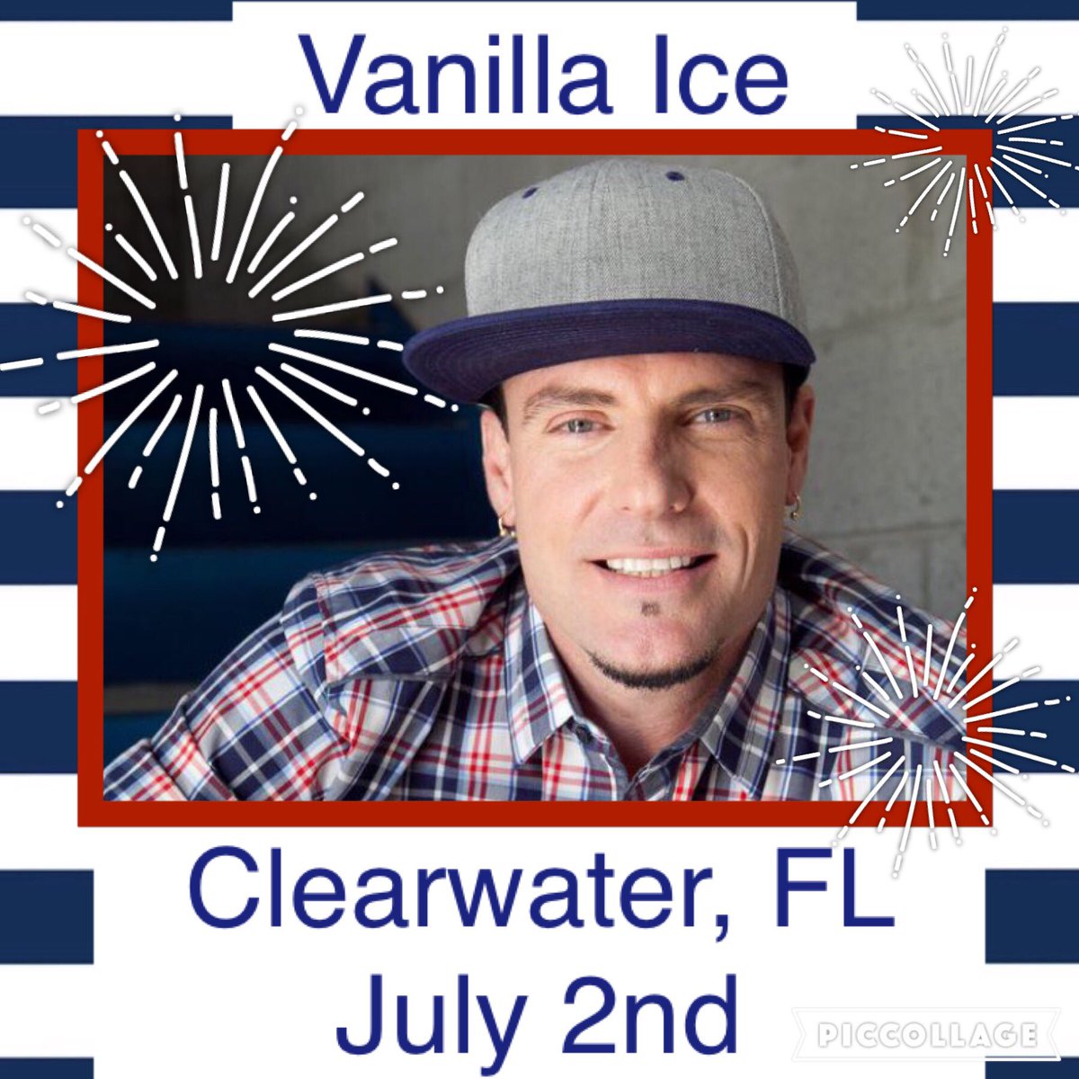 atracye's tweet photo. I get to see this smiling face in 5 days! I'm so excited! @vanillaice #Clearwater @jsing5 Are you ready?! 💙❄️🎤 https://t.co/mmHPzwfXch