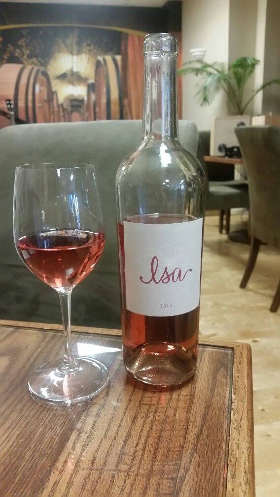 Blazing hot #napavalley calls for cold crisp <a href="/Campesinowine/">Campesino Cellars</a> rosé. Swirl, sniff #GulpGulp #delish! Aww!