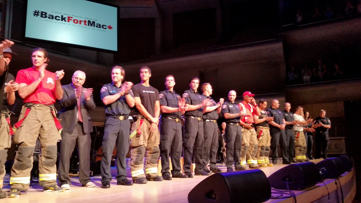 backfortmac's tweet photo. While you're watching #TheBachelorette, we're surrounded by all these brave, firefighter babes from #FortMcMurray! https://t.co/IixkHLE8bT
