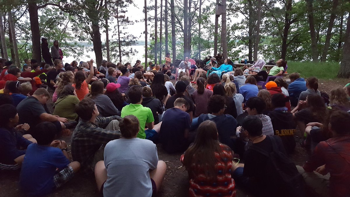 OLSONYMCA's tweet photo. We can hardly believe session 3 is underway! We're enjoying #campfire by the lakeside tonight. #campolson https://t.co/FkBZHf4y02