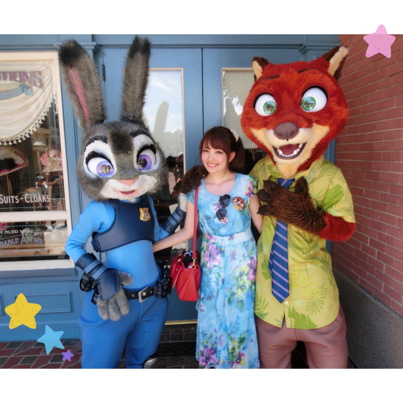 浅井麻里 まりりん 香港ディズニーランド 映画 ズートピア のキャラクター ジュディ と ニック Wi Fi繋がり不安定なのでラインやメールのお返事すみません 香港 ディズニー Disney ズートピア T Co 0w08rcepmn