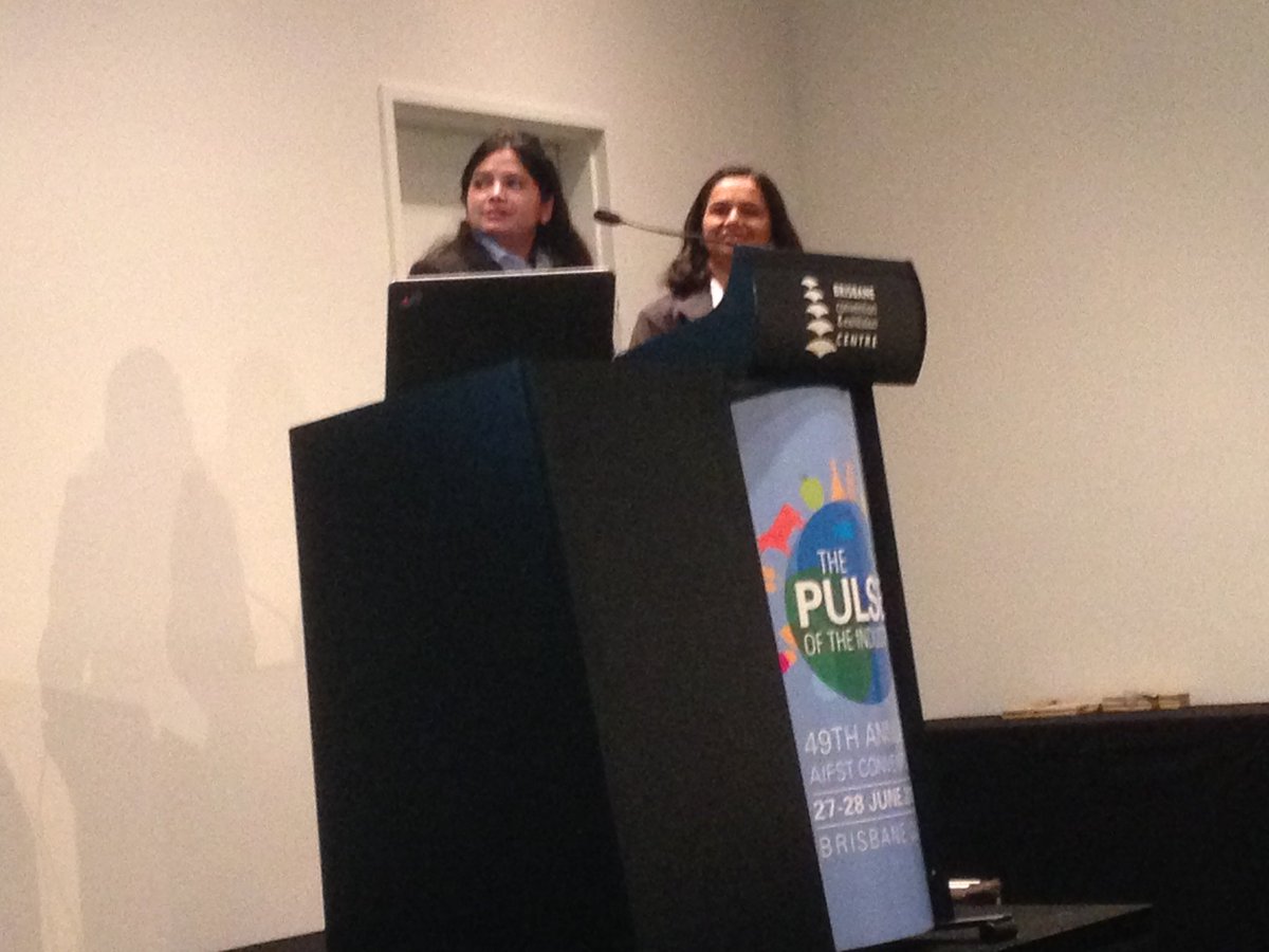 ChrisBlanchard_'s tweet photo. @CharlesSturtUni students @FGC_Neeta and @FGC_SAIRA compete in final of @AIFST prod. Dev. Comp. #pulsepasta https://t.co/6tBJXWx8Rp