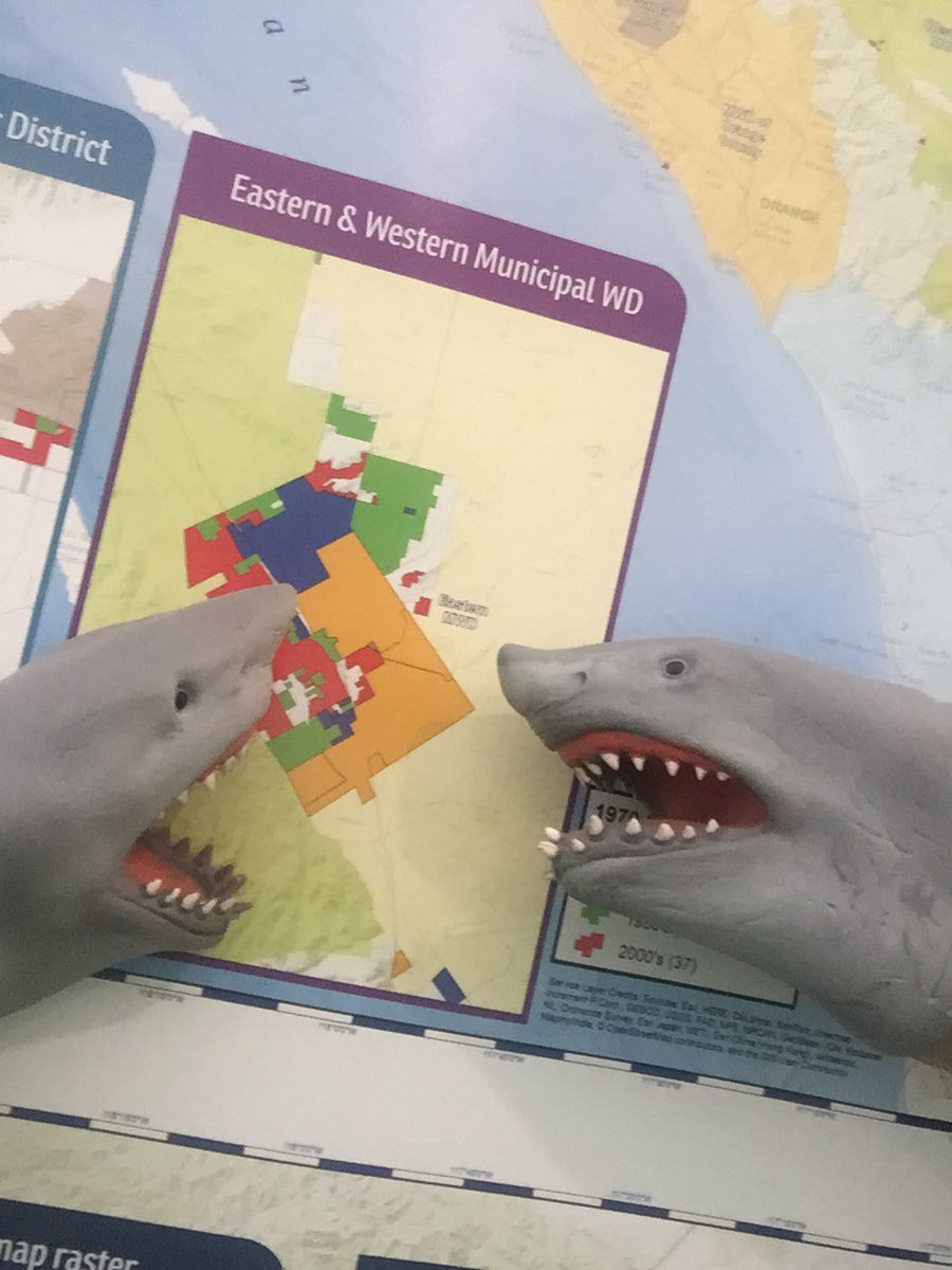 brandonbbrown's tweet photo. Whoops, too late for map gallery at #EsriUC but sharks just don't care #SharkWeek https://t.co/LSJX77lbGS