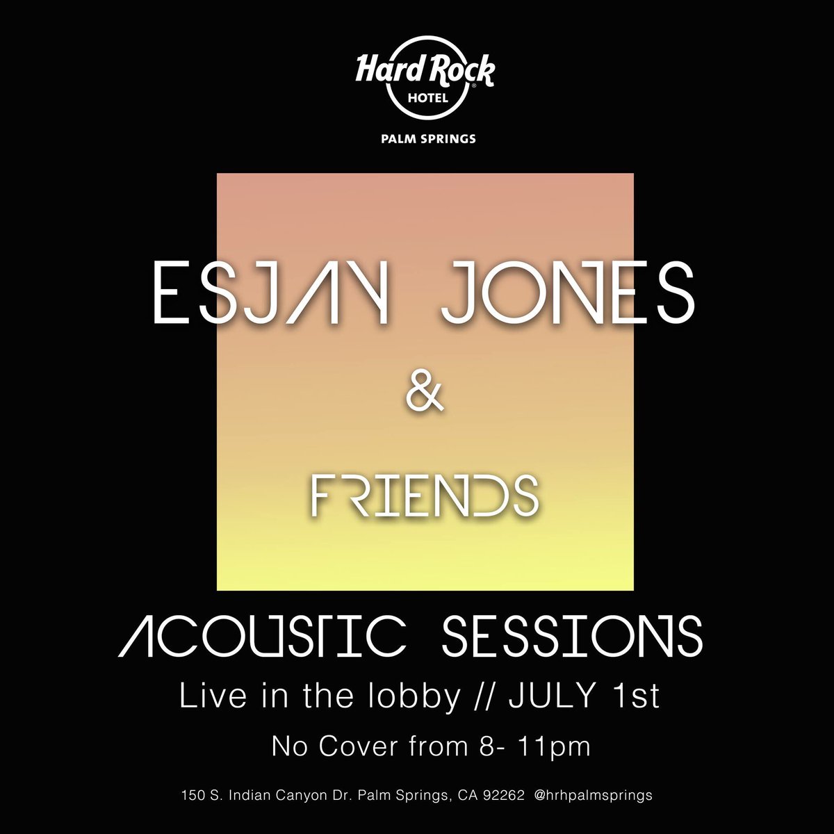 SLS_Records's tweet photo. THIS IS [SLSR] #Friday in #PalmSprings #Acoustic #Socal #Unplugged #NOCOVER #DrinkSpecials #GuestArtists #Coachella https://t.co/e9DCFhhZxO