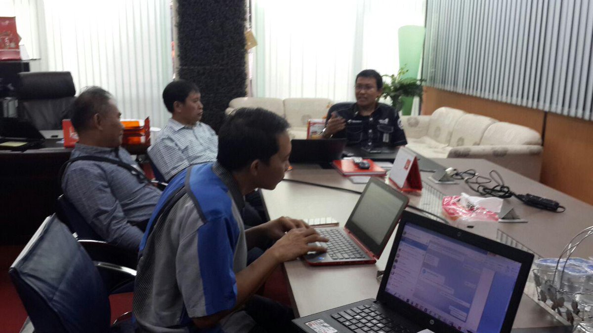 NerEndah's tweet photo. Pengelolaan Assurance MSO dibenchmark Treg 7@parwi66 @_funtastic5_ #TelkomFuntastic5 #MSOTREG5 #Assurance https://t.co/LijN4mQN4d