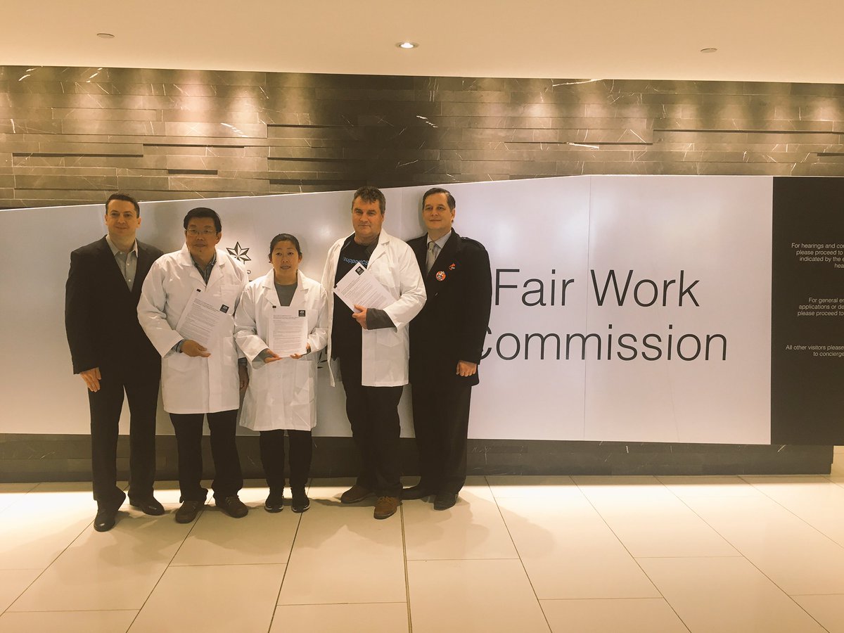AYCC's tweet photo. CSIRO staff ready to lodge their dispute of unfair dismissal by the Turnbull/Marshall anti science regime #saveCSIRO https://t.co/6q7a0qeMxN