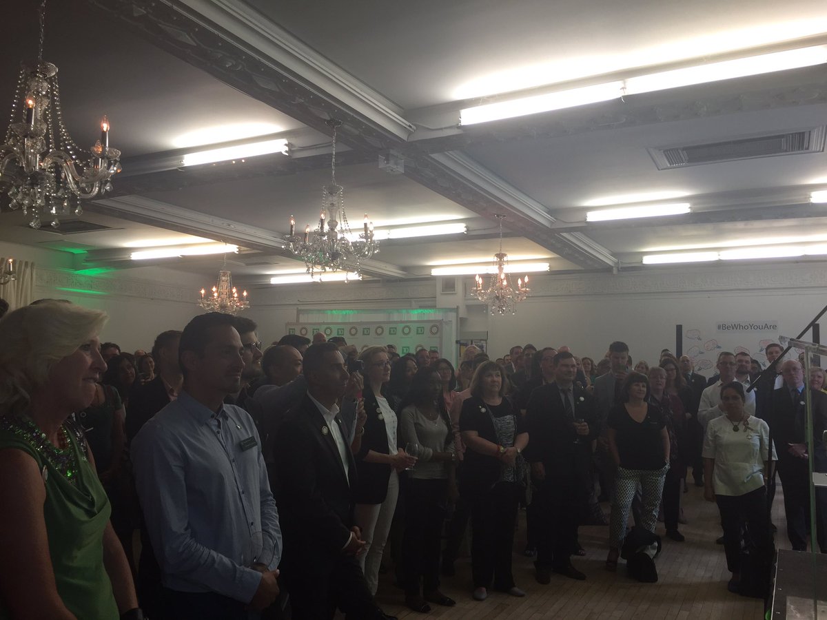 contikf's tweet photo. Amazing night @TD_Canada Pride Reception in Toronto! Fantastic speeches & employee video! #BeWhoYouAre #SpreadPride https://t.co/I5TSKh3Pq8