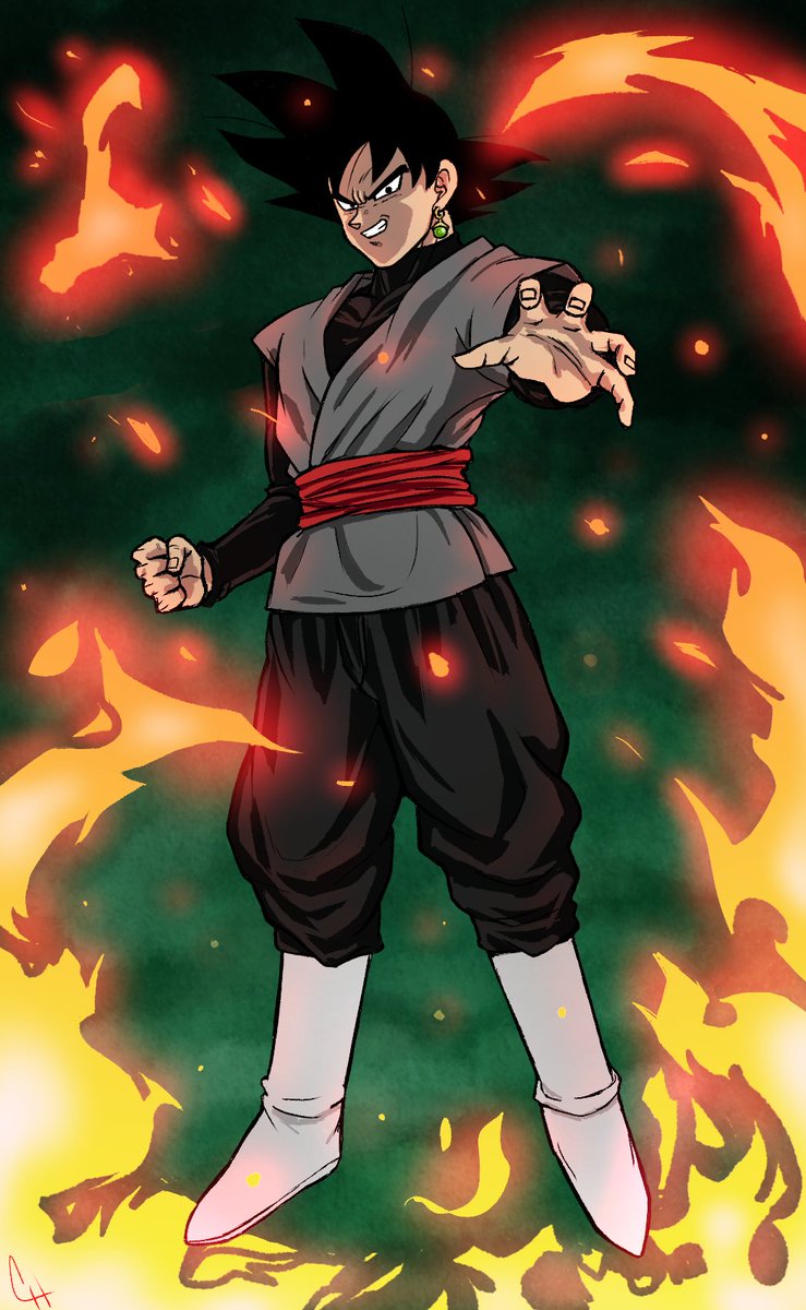 Chris Hernandez I Drew The New Villain From Dragon Ball Super Goku Black Db Dbs Dragonballsuper ドラゴンボール超 ゴクウブラック