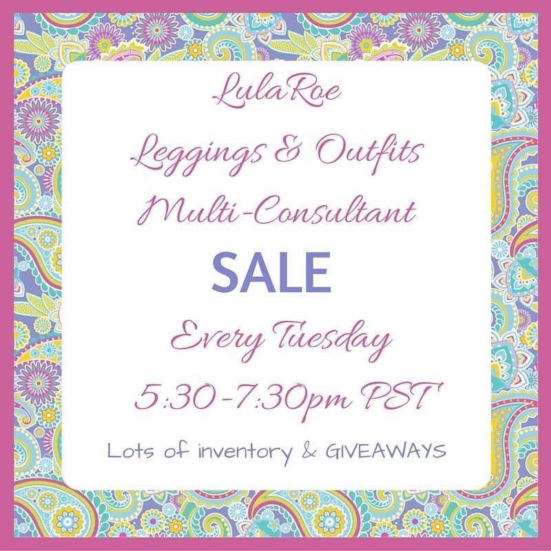 MelanieCodina's tweet photo. For my fellow #LuLaRoe lovers... #LularoeLeggings and #LularoeOutfits Tuesday, 530-730 PST 
https://t.co/Wn52smzwLZ https://t.co/ksjos0L6yu