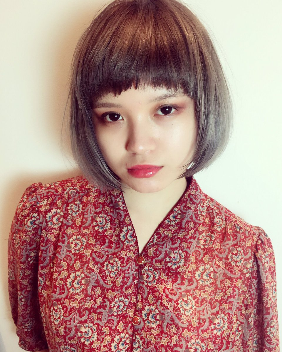 C Zone 村山 武 On Twitter ツートーングラデーションカラー ワイドバング Hair 前髪 Hairstyle ヘアカラー ツートーン 外国人風グラデーションカラー ボブ オン眉 Https T Co Kjv9hminsv Twitter