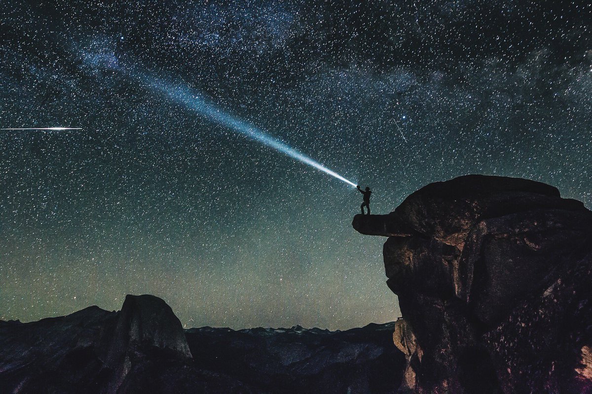 A night in Yosemite.