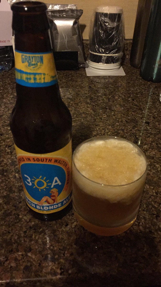 PharmaceuticalJ's tweet photo. @graytonbeer put this bottle too close to the freezer box in the hotel mini fridge. #bestslushieever! https://t.co/K1ByJp7YuF