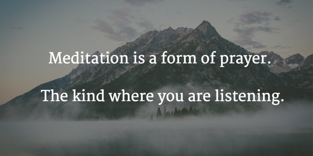 artiewu's tweet image. Meditation as prayer: buff.ly/1FuF7zr #mindfulness #meditation #prayer
