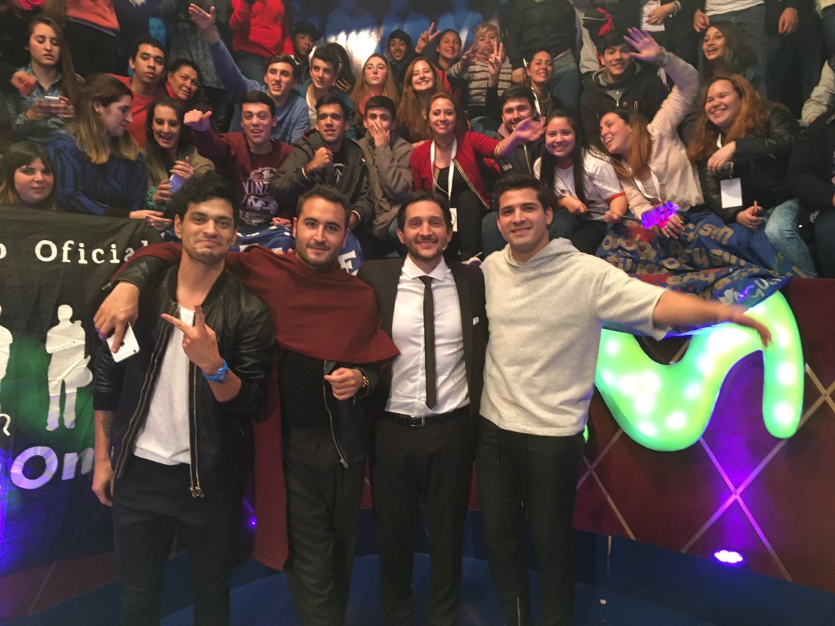 germanpaoloski's tweet photo. #Gracias @ReikMx @SonyMusicArg por su visita a @NETxFOX @FOXSportsArg https://t.co/jN7qhTYh65