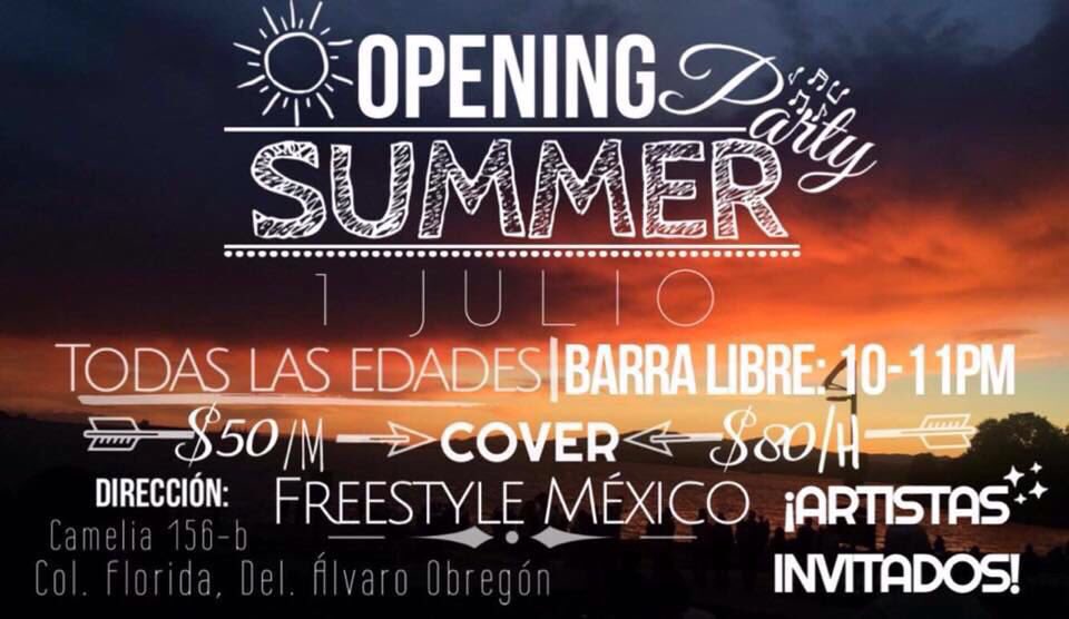 FernandaCGA's tweet photo. #FreestyleMexico tiene fiesta! No falten!💃🏻🎉 https://t.co/nYVpBw5gg1