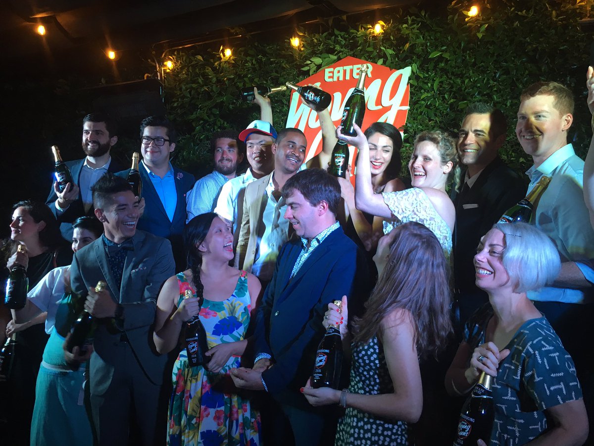 Special #EaterYoungGuns moment!