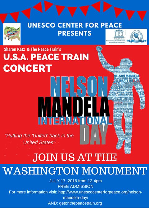 UNESCOC4P's tweet photo. Nelson Mandela International Day 2016 is just around the corner! *FREE ADMISSION* -World Renowned PERFORMERS-#United https://t.co/QpZD62AElj
