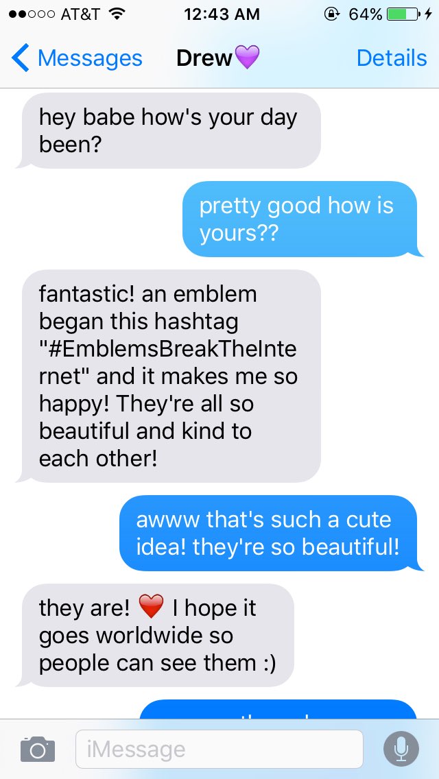 Texting_Emblem3's tweet photo. #EmblemsBreakTheInternet (Drew) https://t.co/FXbBNLnhT8