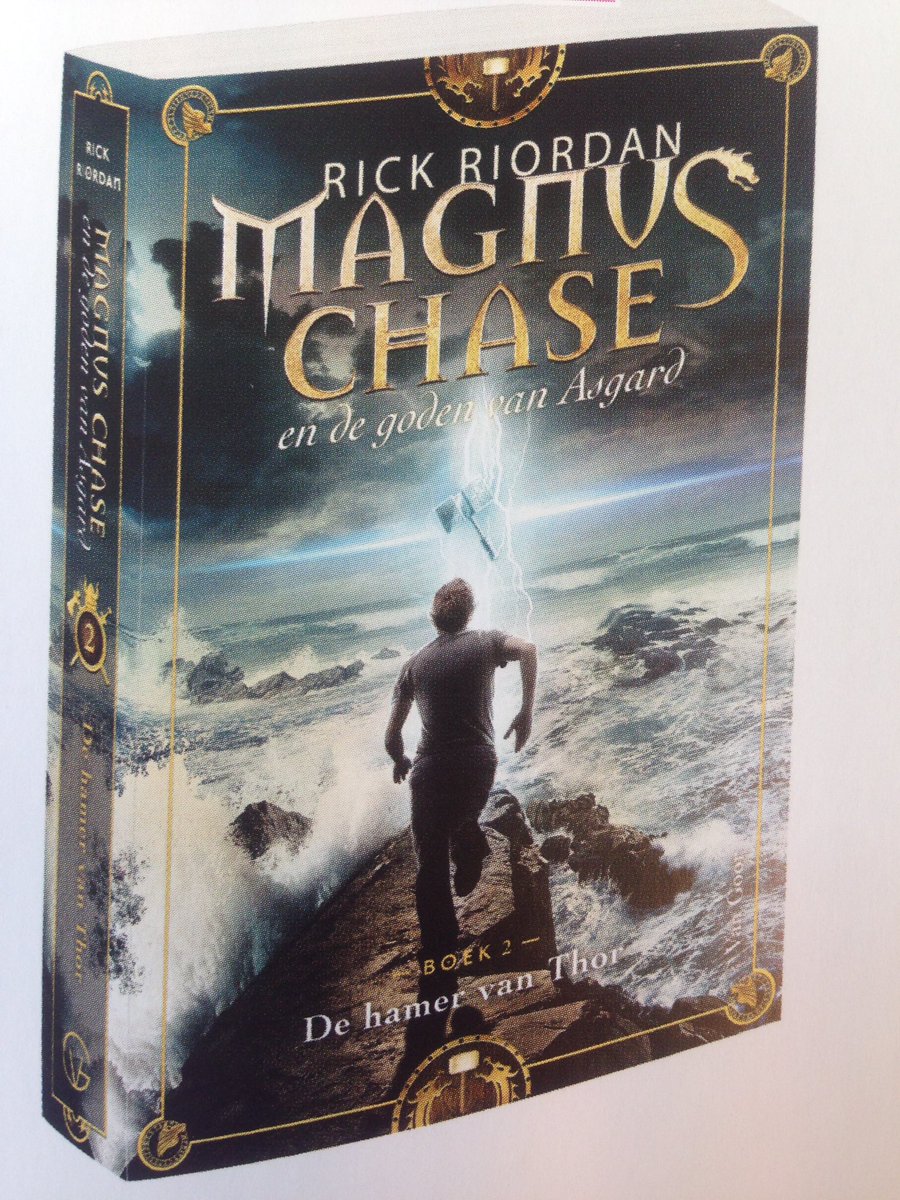 DiependaalS's tweet photo. Dutch edition of Magnus Chase book II coming January 2017 #DehamervanThor @camphalfblood https://t.co/PwZ6vWiFDv