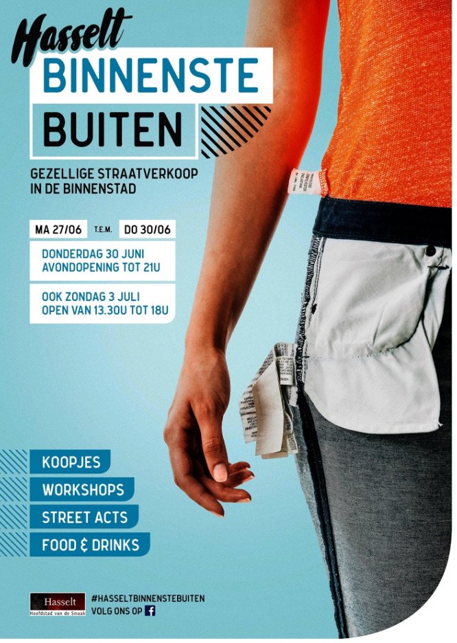 CookServe's tweet photo. #hasseltbinnenstebuiten ook #cookserve doet mee met speciale aanbiedingen! #hasselt #braderie #solden #shopping https://t.co/UTJBpOWKGB