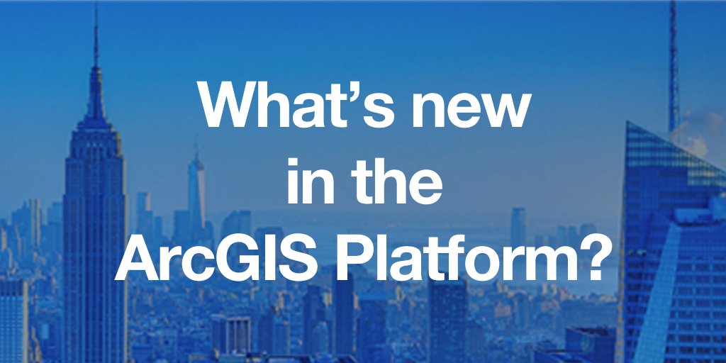 esriuk's tweet photo. What's new in the #ArcGIS Platform? Learn about the latest developments in this free webinar https://t.co/3MCdRWWsAq https://t.co/JKp67N3R0Y