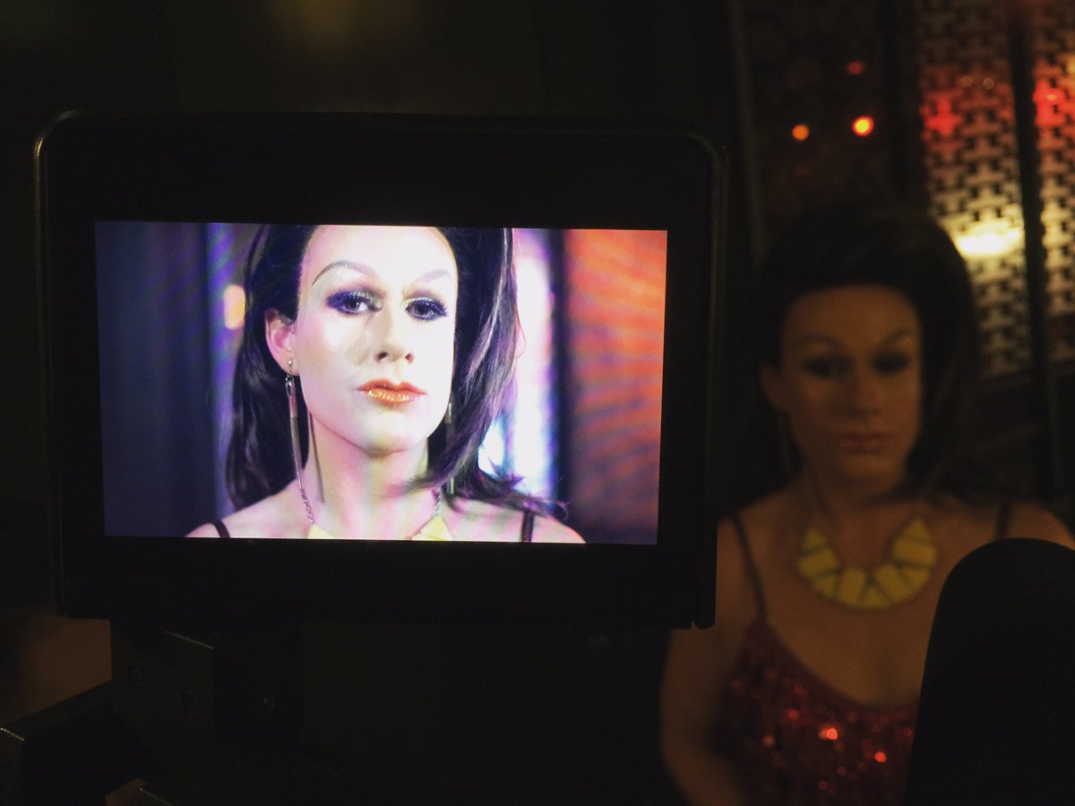 Today I was channeling <a href="/DanniiMinogue/">Dannii Minogue</a> on set of <a href="/HorizonSeries/">The Horizon Series</a> #diva #queen #lgbt #drama #dragqueen #100degrees
