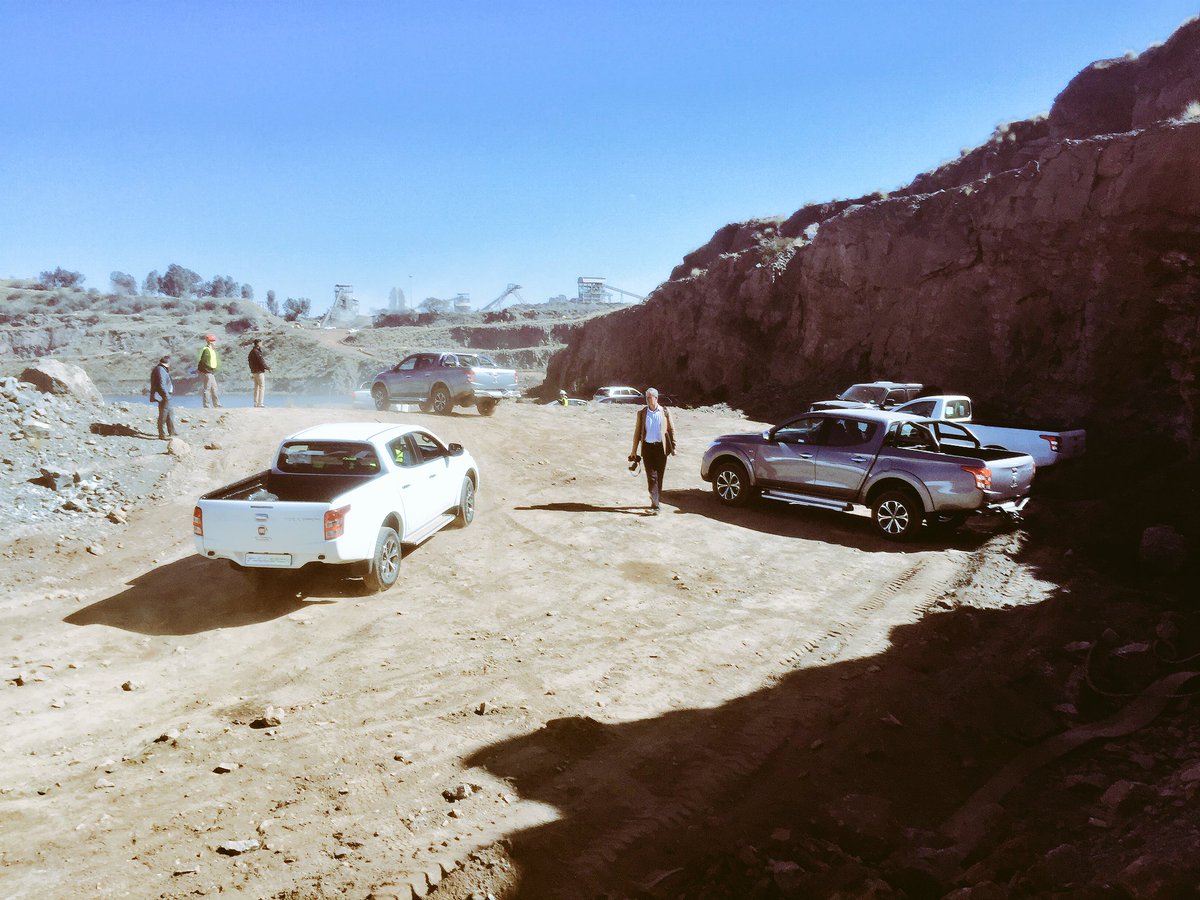 Fiat_SA's tweet photo. And the press are off to put the Fullback through it's paces. #FiatFullbackSA https://t.co/ceF0ZjPANh