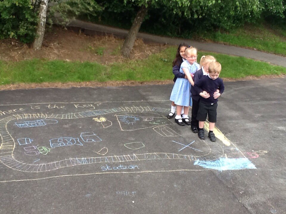 PFPAMrsH's tweet photo. Another map from our nursery children. @palacefieldhead https://t.co/N72zTRjvYv