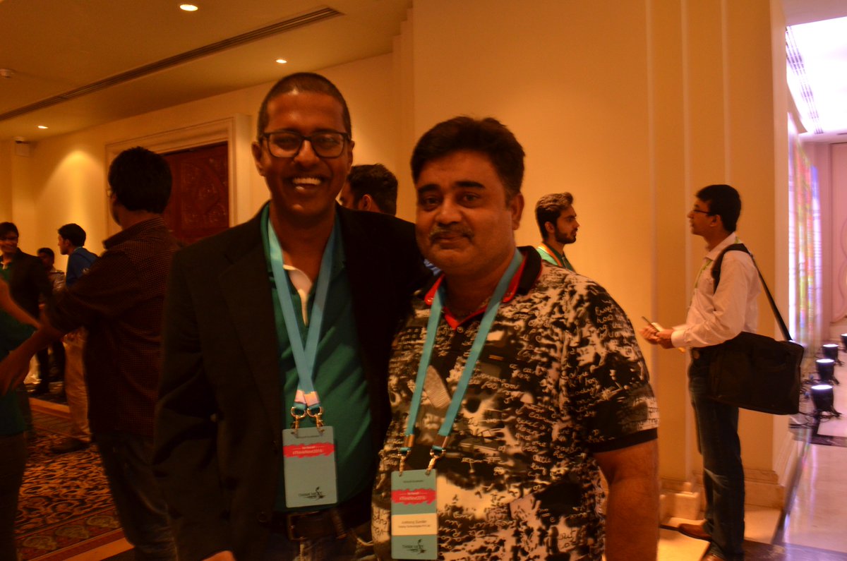 get_bizom's tweet photo. Thanks Jitu Bhai for Joining us &amp; sharing your views on #Distiman at #ThinkNext2016 .You were amazing,superfabulous. https://t.co/1GEVIIwt26