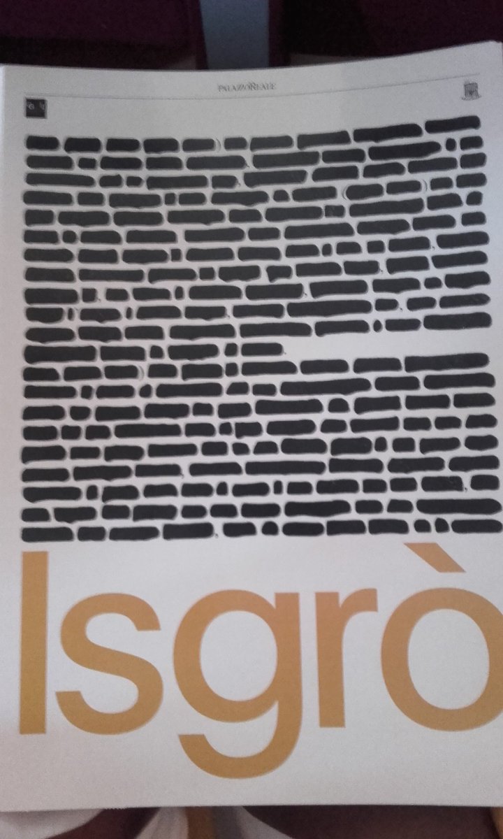 CPicozzi's tweet photo. Grazie x la mostra: così la gente dará un nome a "l'operadietroDaverio" #Isgrò2016 @PhilippeDaverio @ElectaEditore https://t.co/YyXHOKeHOI