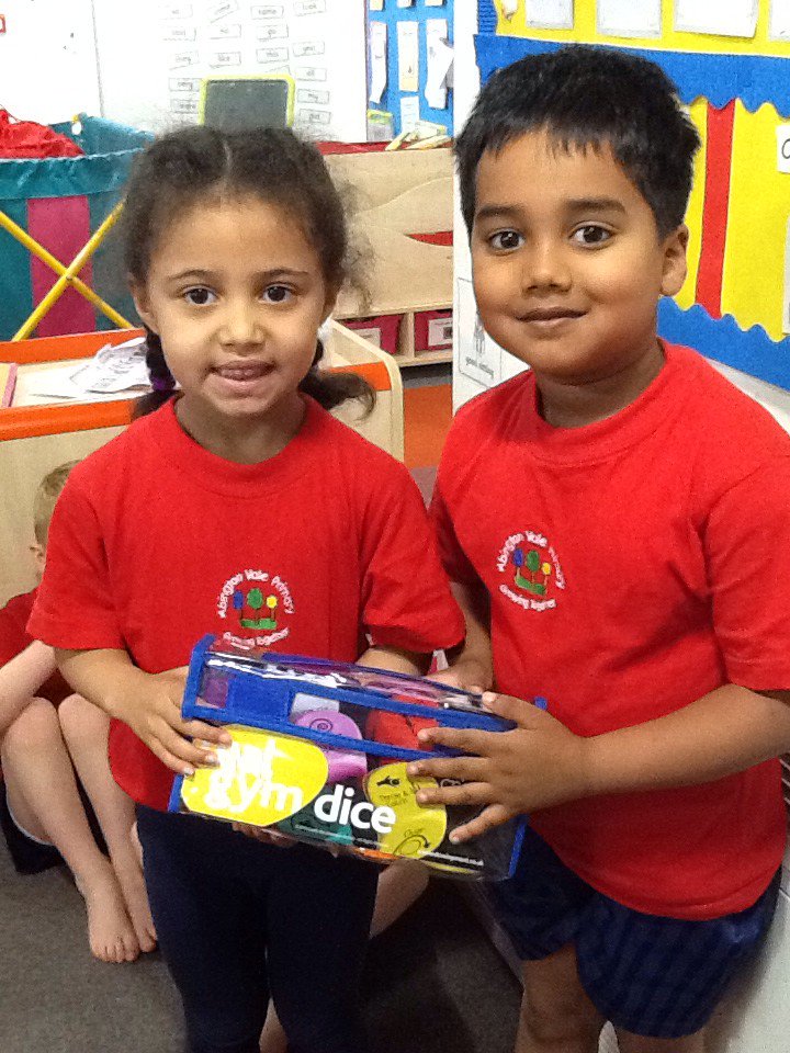 AvpsReception's tweet image. Thank you @Create_Dev @bendysarah for the dice! They have arrived  and the children cannot wait to use them!