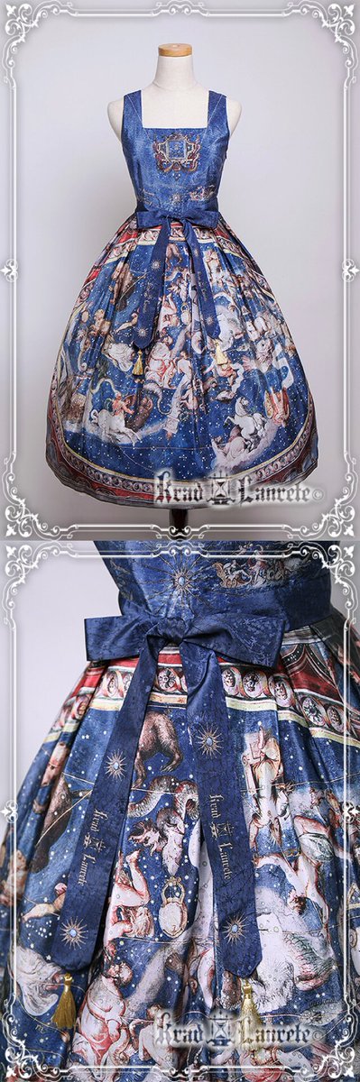 krad_lanrete's tweet photo. Krad Lanrete 2016 S/S +The Twelve Constellations of the Zodiac+ Jumper skirt  / 2nd release https://t.co/TH2XyzMF3X
