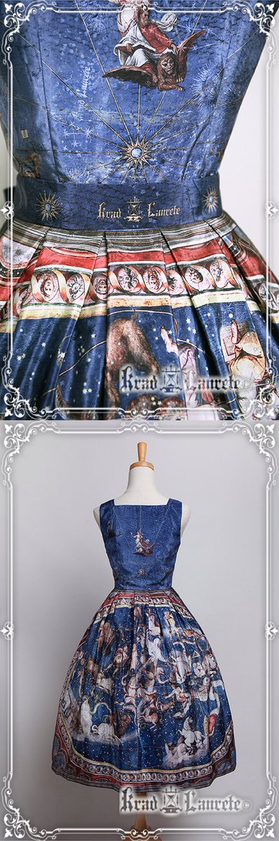 krad_lanrete's tweet photo. Krad Lanrete 2016 S/S +The Twelve Constellations of the Zodiac+ Jumper skirt  / 2nd release https://t.co/TH2XyzMF3X