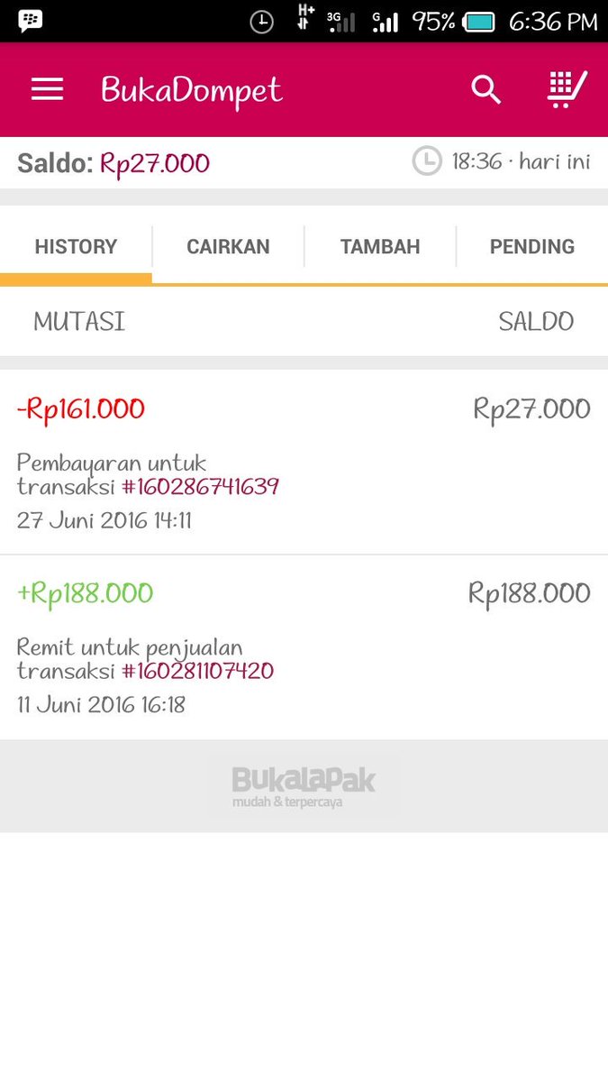 murahgroup_com's tweet photo. @Billy_Care order 160286741639 ditolak krn stock hbs. tp knp di bukadompet tdk ada pengembalian uang? mohon bantuan https://t.co/tgXK1tsHkH
