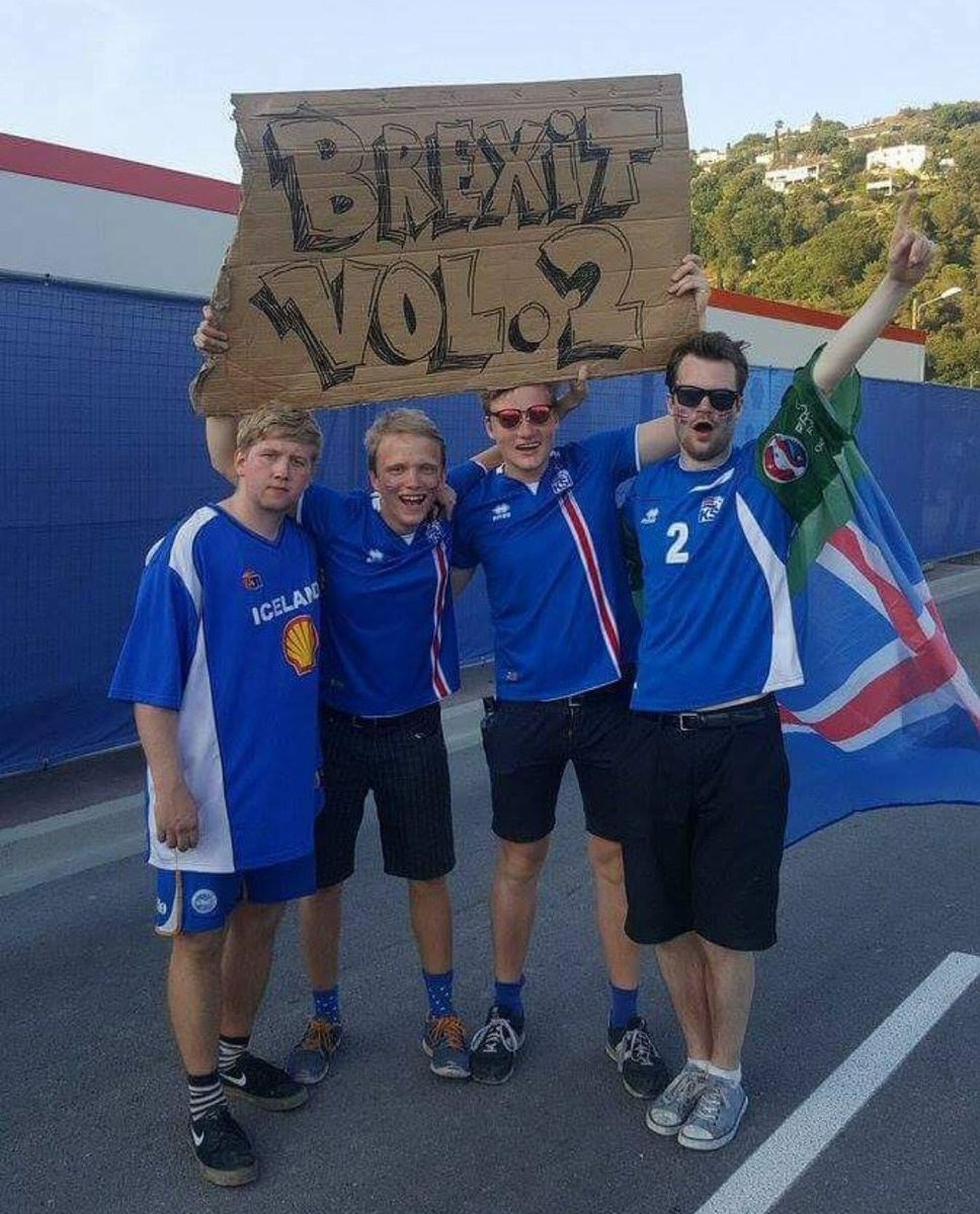 PACOTAMAYOAV's tweet photo. Muy buenos días de martes. El viernes tuvimos el #Brexit. Ayer, #BrexitTheReturn gracias a #Islandia, #BrexitVol2 https://t.co/Gy9ir6uFPa