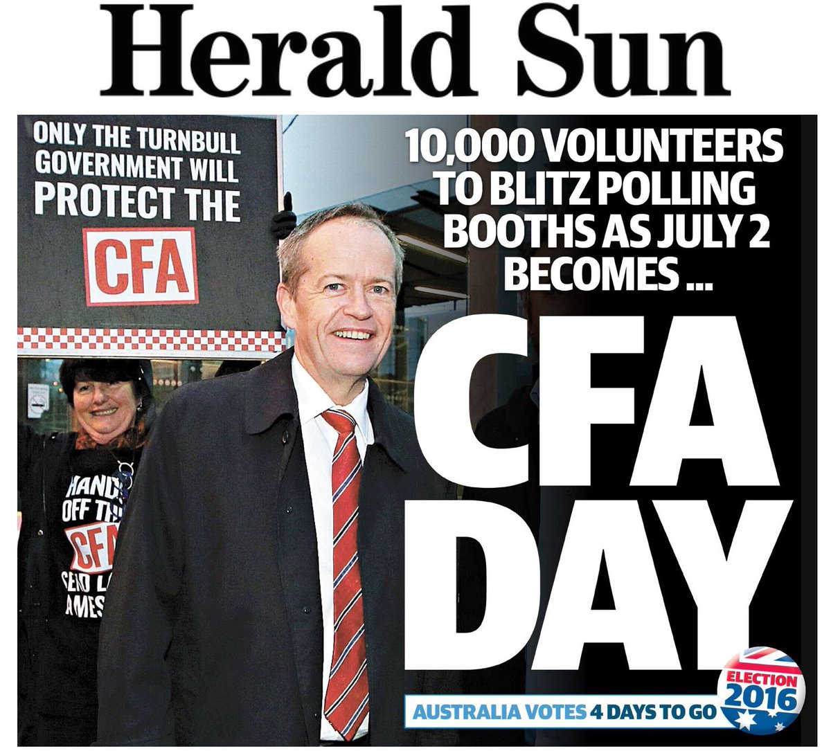 NotHappy_DAN's tweet photo. This Saturday is #CFADay let's punish Labor #handsofftheCFA #springst #ausvotes #auspol https://t.co/ifyqhJIce8