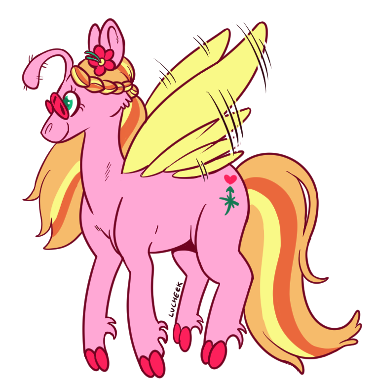Lucheek's tweet photo. Compass Rose, a wandering flutter #pony and Star Hopper's girlfriend. #mylittlepony #mlp #flutterpony https://t.co/CjBgTsCAbm