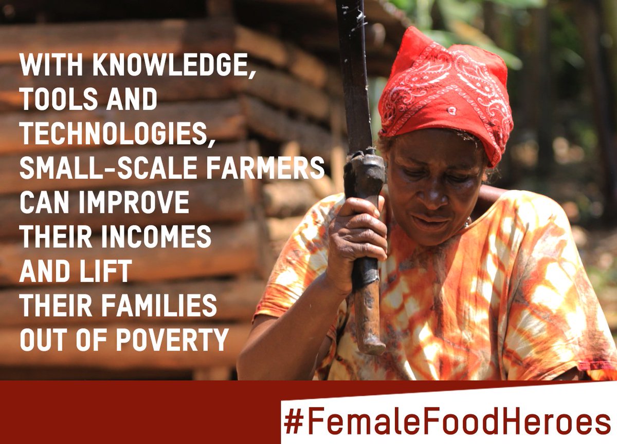 OxfamTz's tweet photo. To end extreme hunger and poverty around the world, we must transform agriculture and empower women farmers. https://t.co/2nesc6gyU3