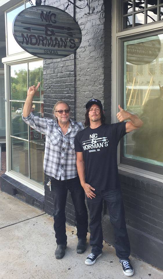 GAFollowers's tweet photo. The restaurant created by Norman Reedus and Walking Dead director Greg Nicotero has opened in Senoia, Georgia. https://t.co/sHNZxF04BZ
