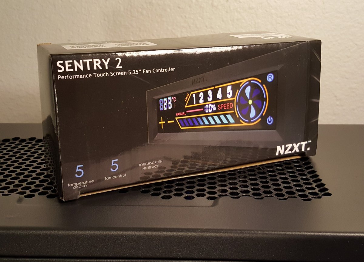 GOTTTECHREVIEWS's tweet photo. You still can't go wrong with the @NZXT #Sentry2 Performance Touch Screen Fan Controller. For $25 it's a 5/5! https://t.co/VBZmi7FcWY
