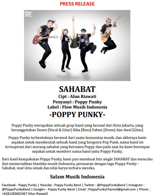 986topfm's tweet photo. Live Phone 14.10 wib
Sama
@PoppyPunkyBand 
Single Sahabat
@FlowMusikInd https://t.co/CbA3wOPfCp