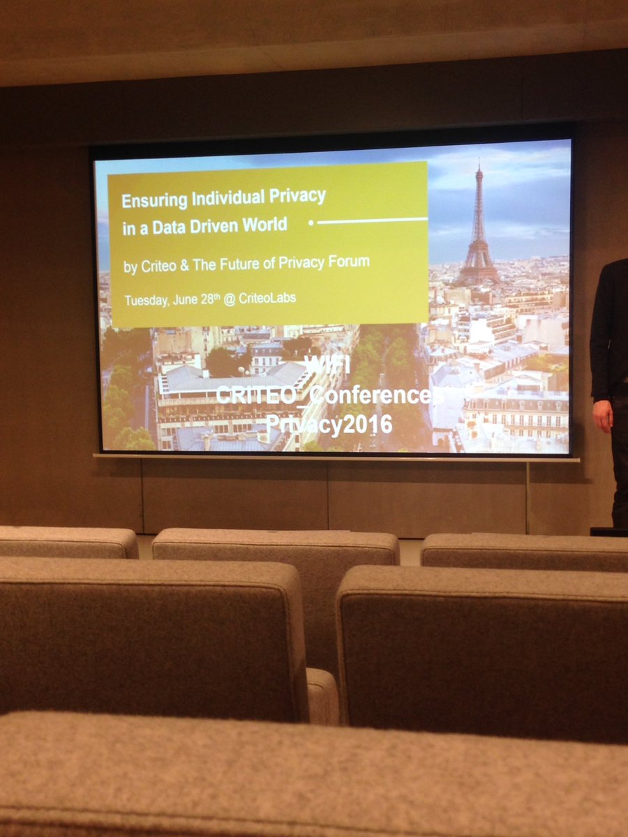 pesirjacq's tweet photo. Ensuring indvidual privacy @criteo https://t.co/nleiXq3Jla